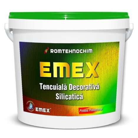 Tencuiala Decorativa Silicatica ?Emex? - Crem Pastel - Bid. 25 Kg