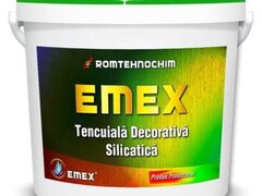 Tencuiala Decorativa Silicatica ?Emex? - Bej Pastel - Bid. 25 Kg